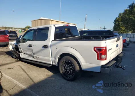 2015 Ford F150 Supercrew из США, поврежденный, VIN 1FTEW1CG4FFB01373